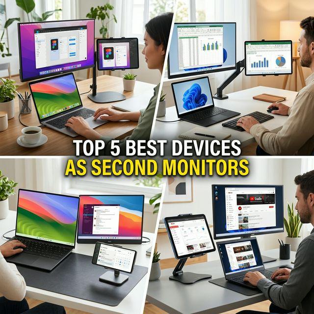 5 Best Free Second Monitor Apps for Mac, Windows & Linux (2026)